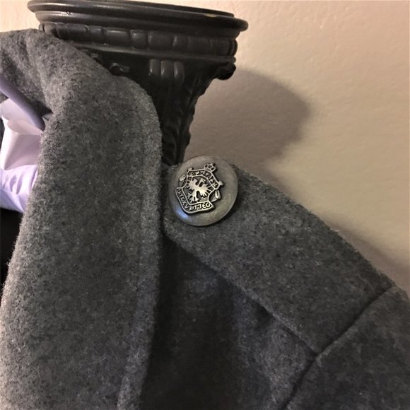 T.W.S. COLLECTION Girls Military Coat  | Size 6X - Picture 4 of 11